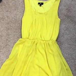 Yellow sun dress